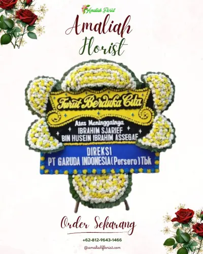 Papan Bunga Duka di Mandala